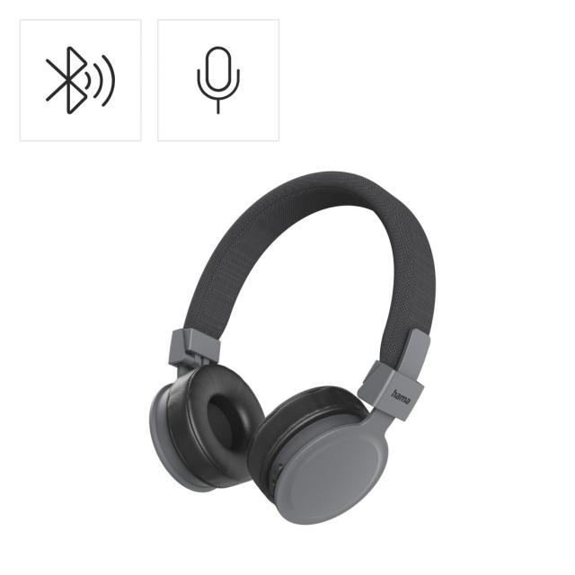 Hama "Freedom Lit III" Bluetooth® Headphones, On-Ear, Foldable, with Microphone, black 