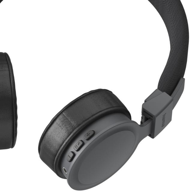 Hama "Freedom Lit III" Bluetooth® Headphones, On-Ear, Foldable, with Microphone, black 