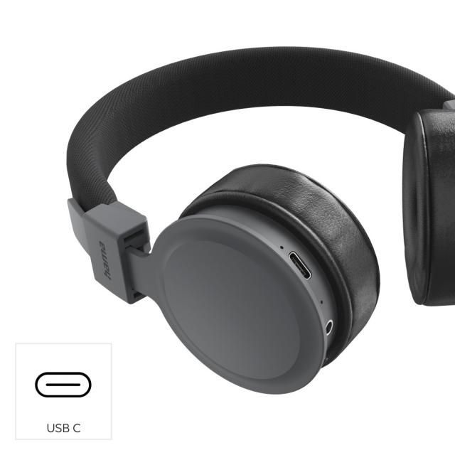 Hama "Freedom Lit III" Bluetooth® Headphones, On-Ear, Foldable, with Microphone, black 