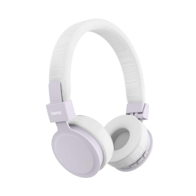 Hama "Freedom Lit III" Bluetooth® Headphones, On-Ear, Foldable, with Microphone, white 