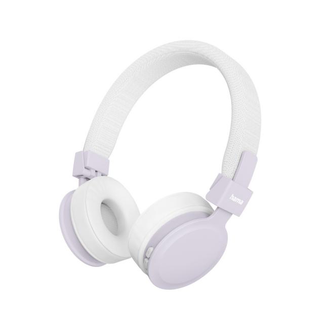 Hama "Freedom Lit III" Bluetooth® Headphones, On-Ear, Foldable, with Microphone, white 