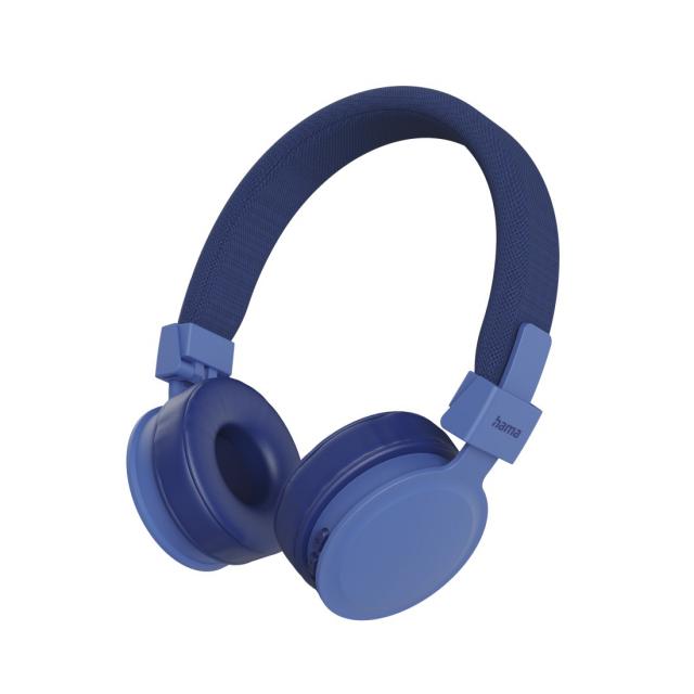 Hama "Freedom Lit III" Bluetooth® Headphones, On-Ear, Foldable, with Microphone, blue 