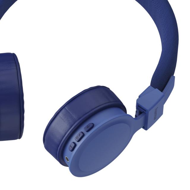 Hama "Freedom Lit III" Bluetooth® Headphones, On-Ear, Foldable, with Microphone, blue 