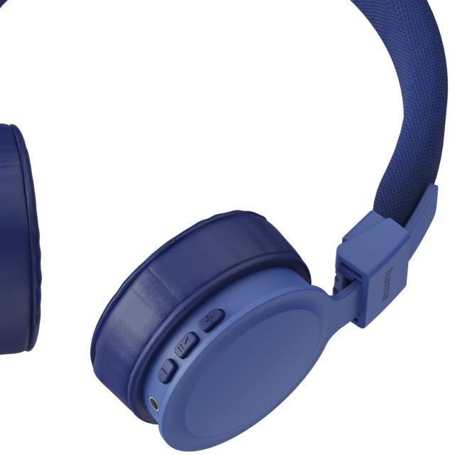 Hama "Freedom Lit III" Bluetooth® Headphones, On-Ear, Foldable, with Microphone, blue 