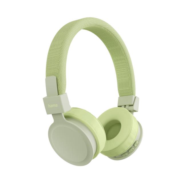 Hama "Freedom Lit III" Bluetooth® Headphones, On-Ear, Foldable, with Microphone, green 