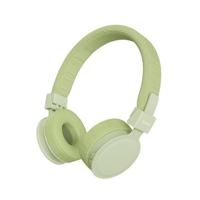 Hama "Freedom Lit III" Bluetooth® Headphones, On-Ear, Foldable, with Microphone, green 