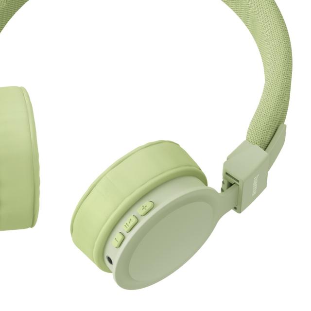 Hama "Freedom Lit III" Bluetooth® Headphones, On-Ear, Foldable, with Microphone, green 