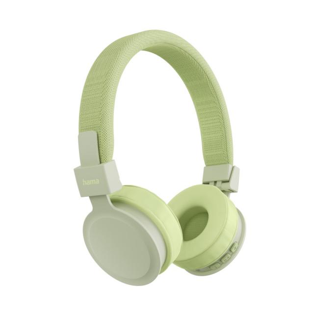 Hama "Freedom Lit III" Bluetooth® Headphones, On-Ear, Foldable, with Microphone, green 