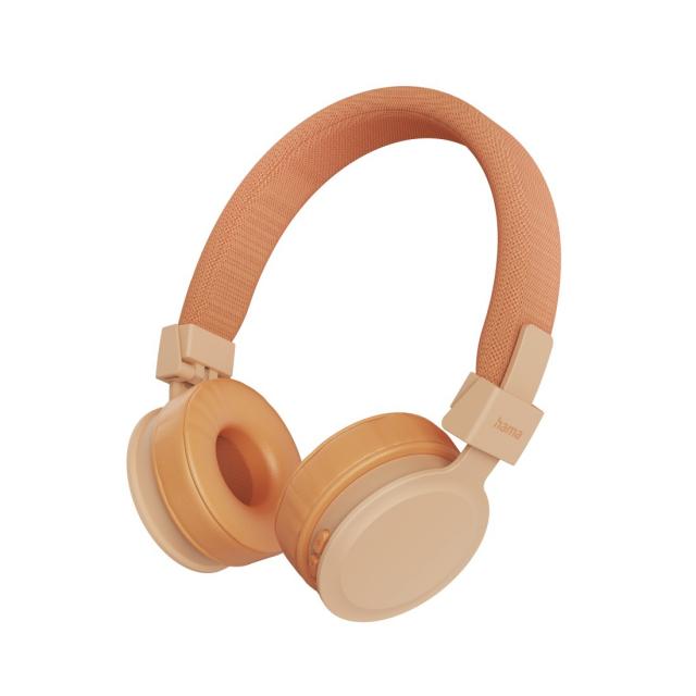 Hama "Freedom Lit III" Bluetooth® Headphones, On-Ear, Foldable, with Microphone, orange 
