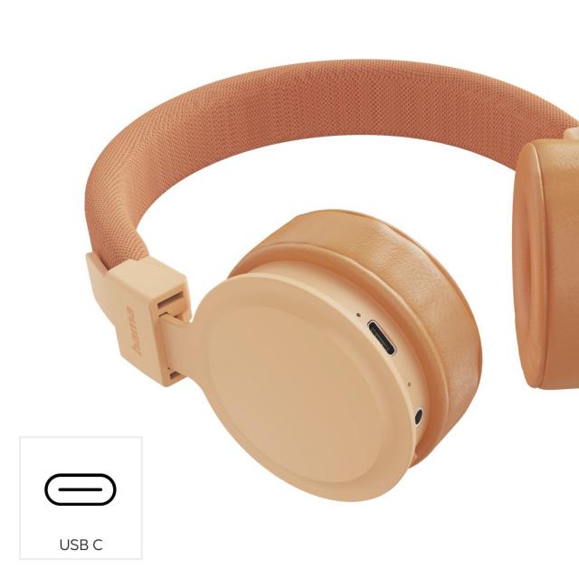 Hama "Freedom Lit III" Bluetooth® Headphones, On-Ear, Foldable, with Microphone, orange 