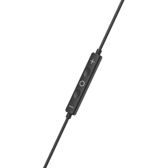 HAMA Слушалки "Classy", USB-C, накрайници, микрофон, защита от прегъване на кабела, черни 