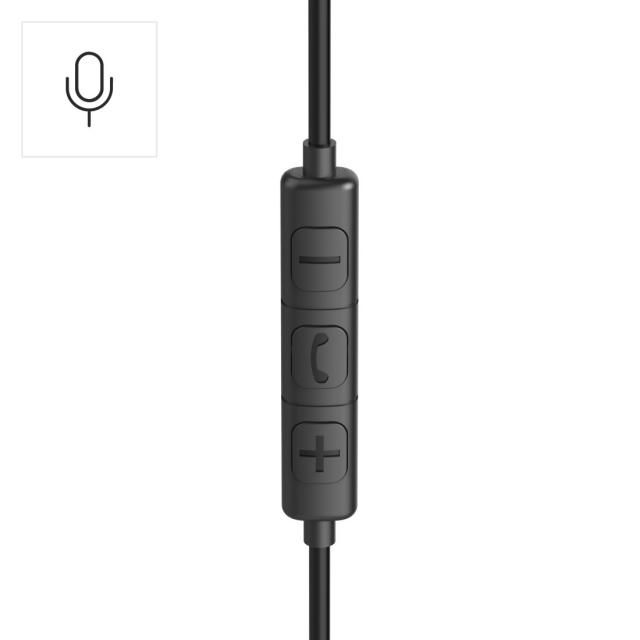 Hama "Fun C" Headph., On-Ear, Microphone, Cable Guide on One Side, USB-C, black 