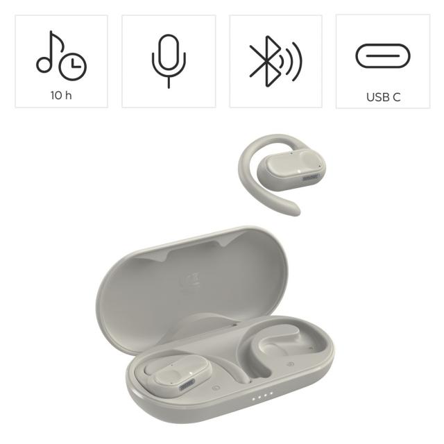 Hama “Spirit Open” Bluetooth® Headph., OWS Open Ears, True Wireless, App, sand 