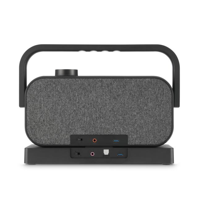 Hama Loudspeaker for TVs, 2.4 GHz Station + Bluetooth®, Portable, Stereo 