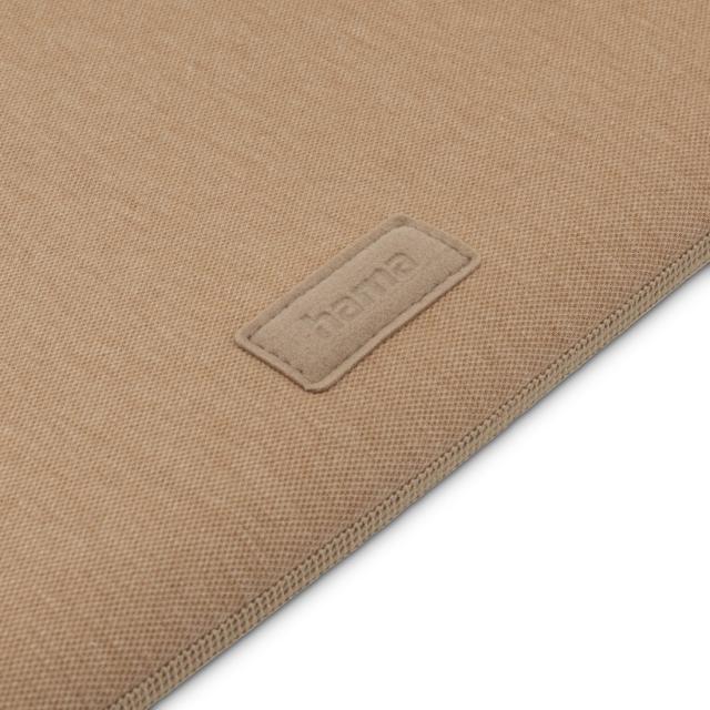 Hama "Jersey" Laptop Sleeve, from 34 - 36 cm (13.3"- 14.1"), sand 