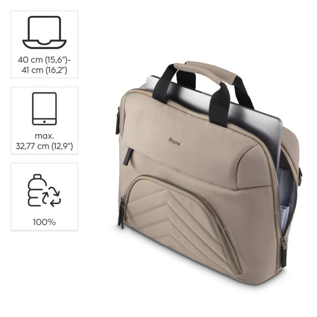 Hama "Premium Lightweight" Laptop Bag, 40 - 41 cm (15.6"- 16.2"), beige 