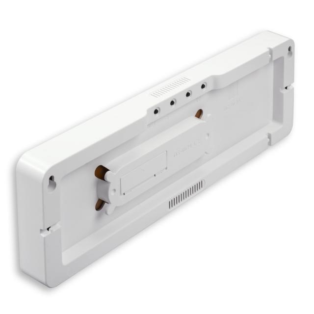 Hama "Santa Cruz" Digital Wall Clock, Thermometer, Large Display, Remote Contr., wht 