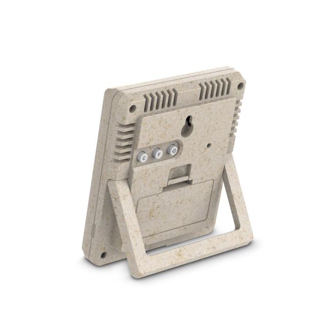 HAMA Термометър и хигрометър "Ponza", дигитален, за вътрешна употреба, бежов 