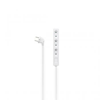 Hama Power Strip, 3-Way, 2.5 m, white