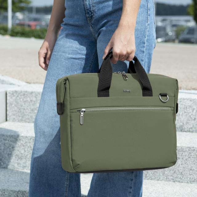 Hama "Ultimate" Laptop Bag, 34 - 36 cm (13.3" - 14.1"), green 
