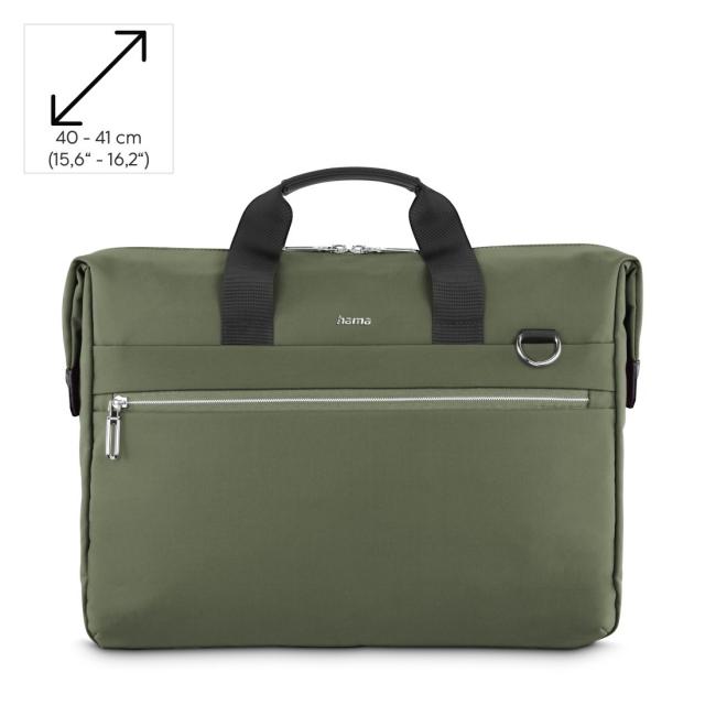 Hama “Ultimate” Laptop Bag, 40 - 41 cm (15.6” - 16.2”), green 