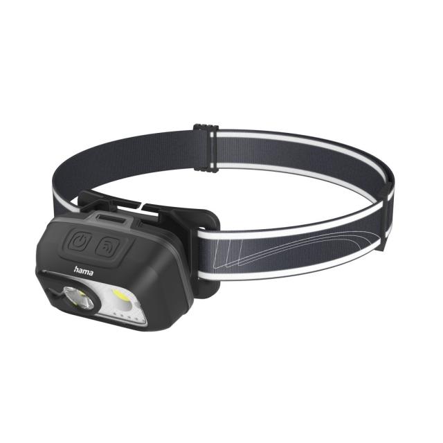 Head Torch, with Rechargeable Battery, Head Torch for Jogging, Working, 4 Modes 