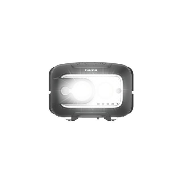 Head Torch, with Rechargeable Battery, Head Torch for Jogging, Working, 4 Modes 