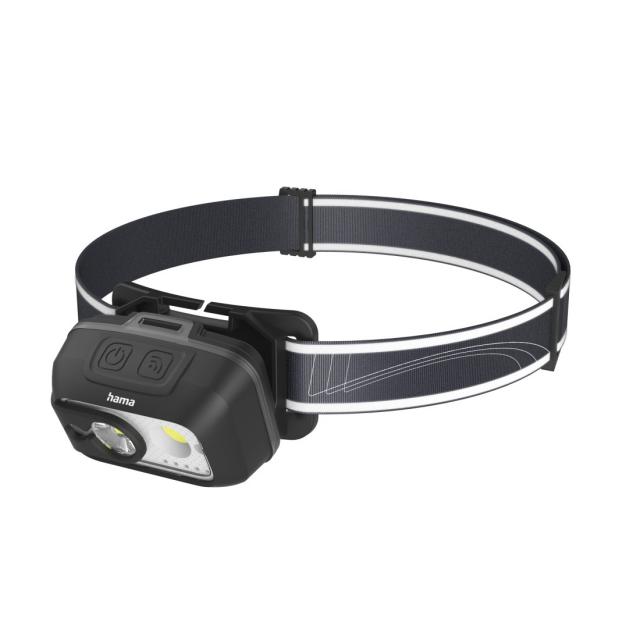 Head Torch, with Rechargeable Battery, Head Torch for Jogging, Working, 4 Modes 