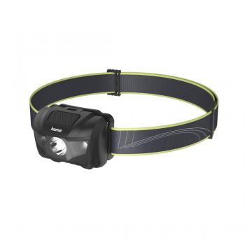 Hama HL200" LED Head Torch, Batteries, Head Torch for Jogging, Sports, 4 Modes