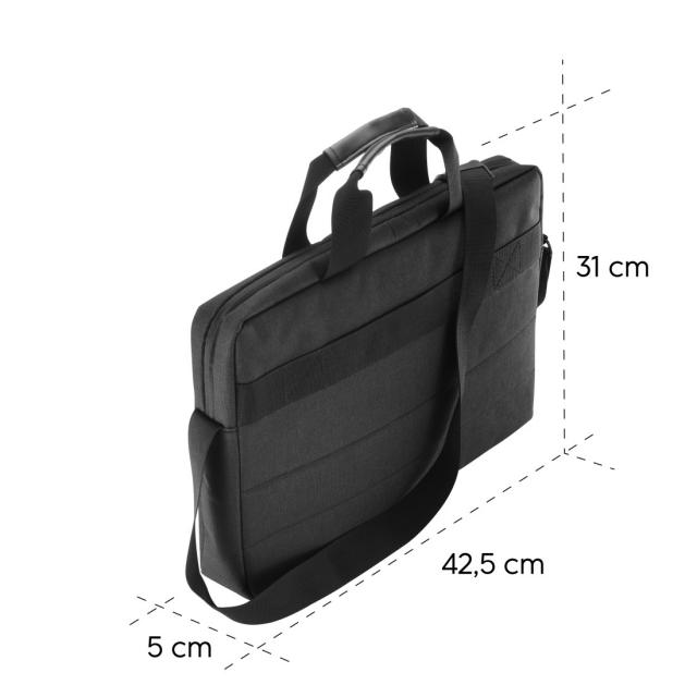Hama "Genua" Laptop Bag, up to 40 cm (15.6"), black 