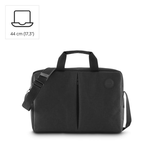 Hama "Genua" Laptop Bag, up to 44 cm (17.3"), black 