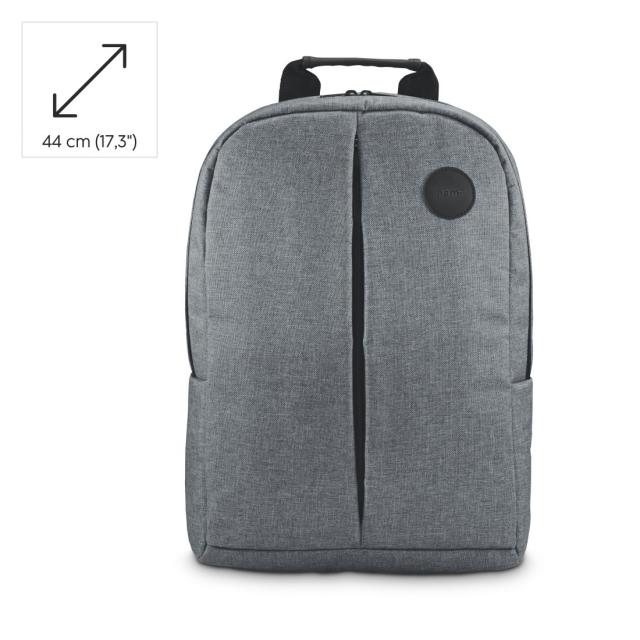 HAMA Раница за лаптоп "Genua", до 44 cm (17.3”), сиво 