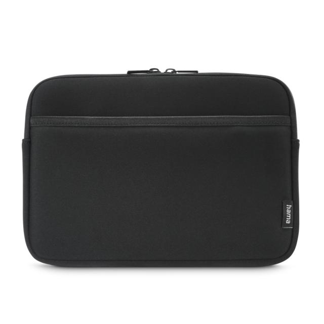 Hama "Neoprene" Tablet Sleeve with Front Compartment, 28 cm (11"), black 