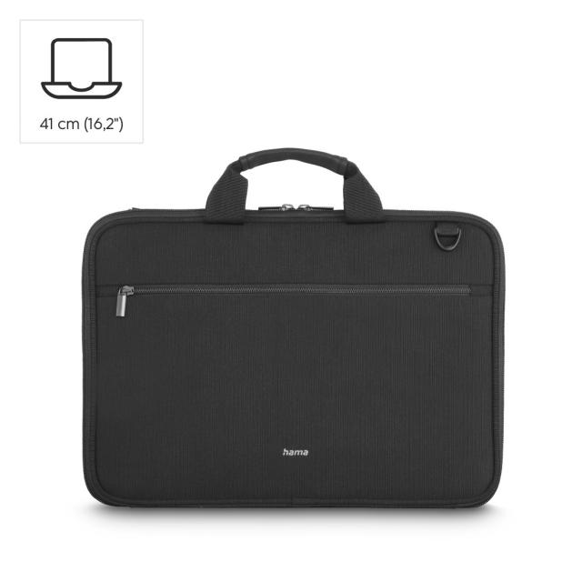 HAMA Чанта за лаптоп "Protection Hardcase", до 41 см (16,2"), черна 