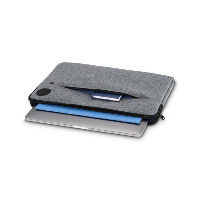 Hama "Genua" Laptop Sleeve, up to 44 cm (17.3"), grey 