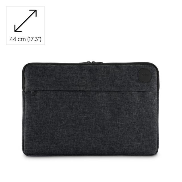 Hama "Genua" Laptop Sleeve, up to 44 cm (17.3"), black 
