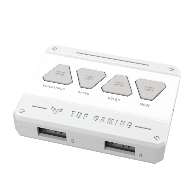 Комплект Вентилатори 3в1 ASUS TUF GAMING TF120 WHITE EDITION 