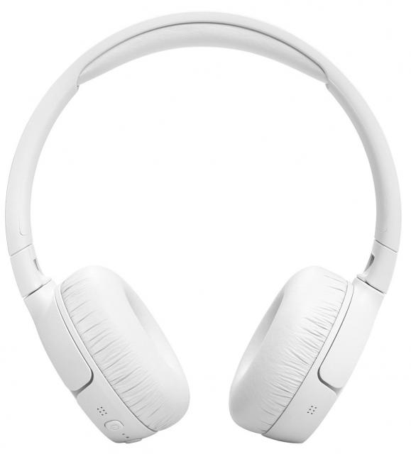 Слушалки on-ear JBL Tune 670NC, Bluetooth 5.3, USB-C, Бели 