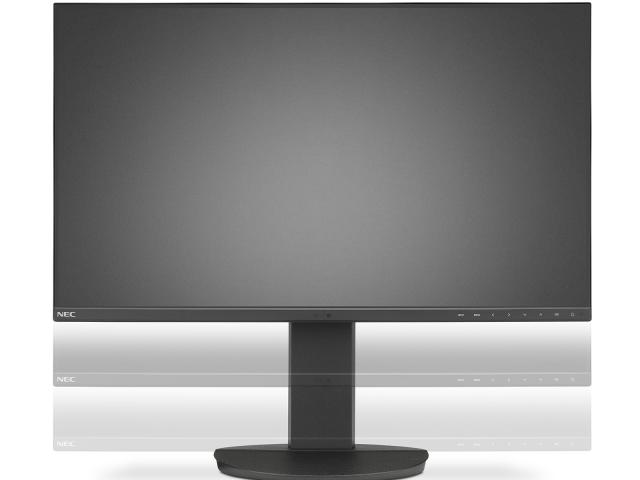 Монитор NEC MultiSync EA271F, AH-IPS, 27 inch, Wide, Full HD, DisplayPort, HDMI, DVI-D, D-sub, Черен 