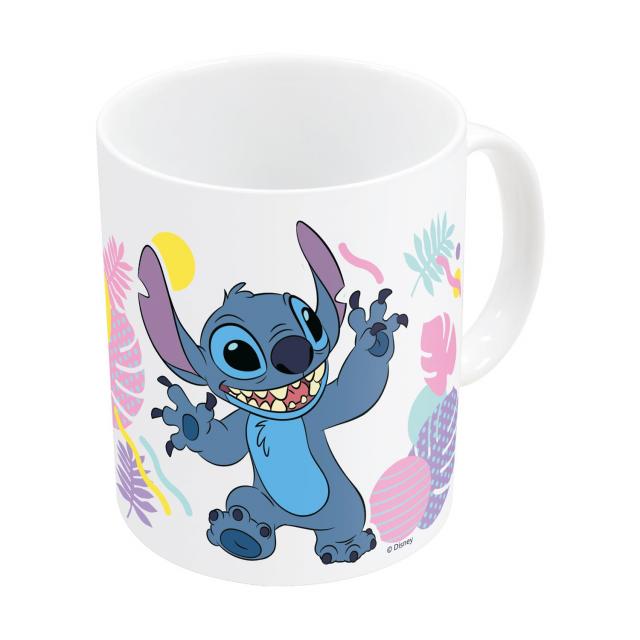 Mug Store Disney: Stitch Hawaian Flower - 325ml 