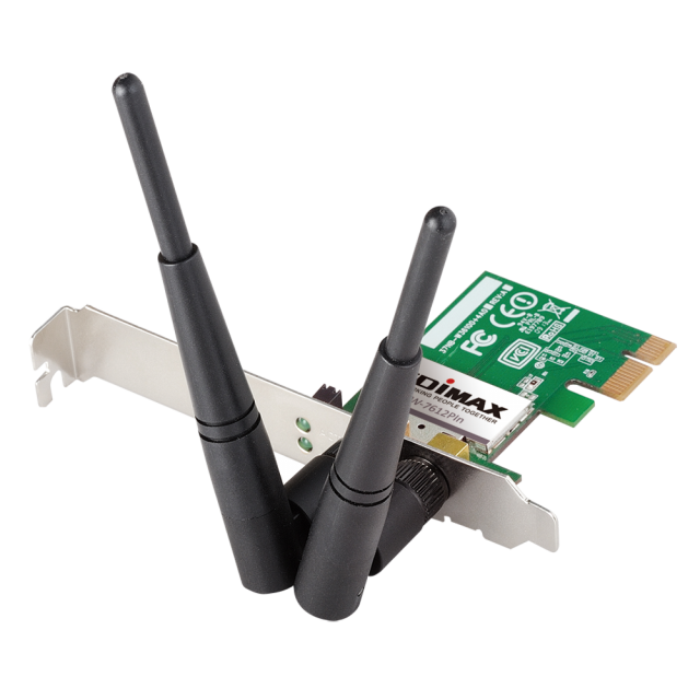 Wireless PCI Express Adapter EDIMAX EW-7612PIN, Realtek, 2.4Ghz, 802.11n/g/b 