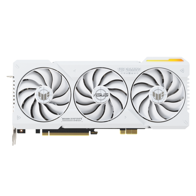 Видео карта ASUS TUF GAMING RTX 4070 TI SUPER BTF White 