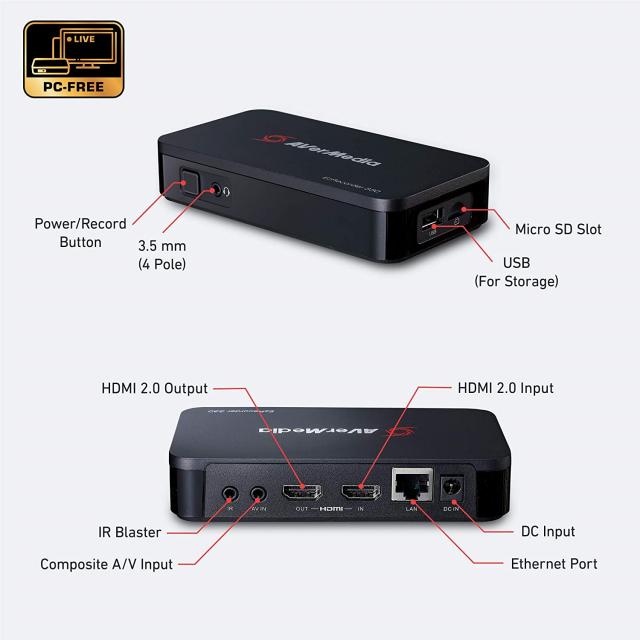 External Capture AVerMedia Capture HD Video EZRecorder 330 