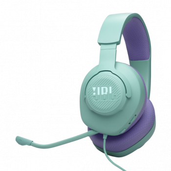 Геймърски слушалки JBL Quantum 100M2 Cyan