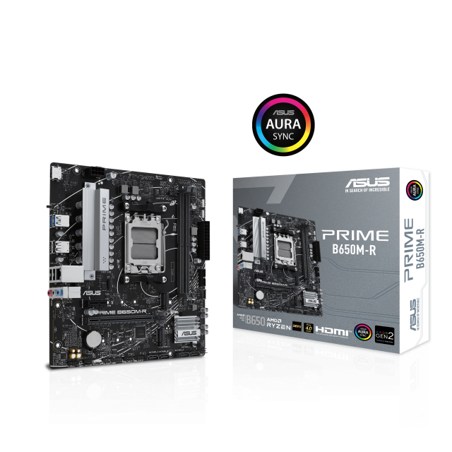 Дънна платка ASUS PRIME B650M-R socket AM5, 2xDDR5 