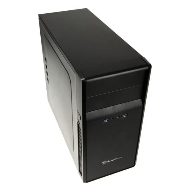 Case Silverston SST-PS09B Precision MicroATX 