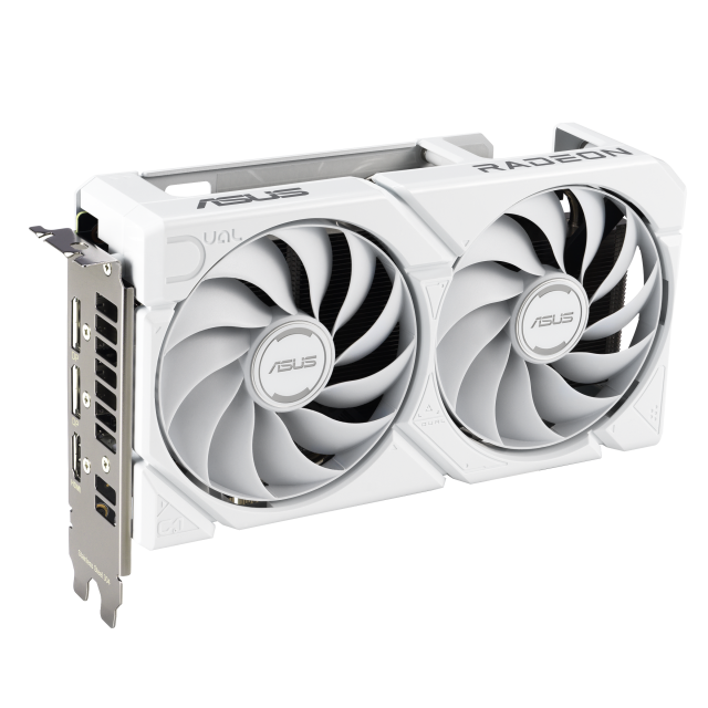 Graphic card ASUS DUAL RADEON RX 9060 XT 16GB GDDR6 White Edition 