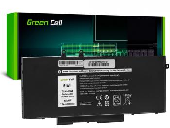 Батерия за лаптоп Dell Latitude 5400 5410 5500 5510 Precision 3540 3550 4GVMP 7,4V 8000mAh GREEN CELL