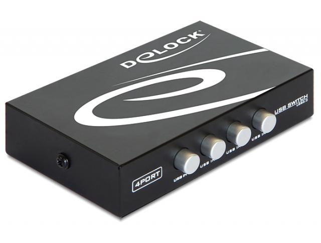 Delock Switch USB 2.0 4 port manual 