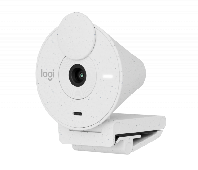 Web Cam with microphone LOGITECH Brio 300 White 